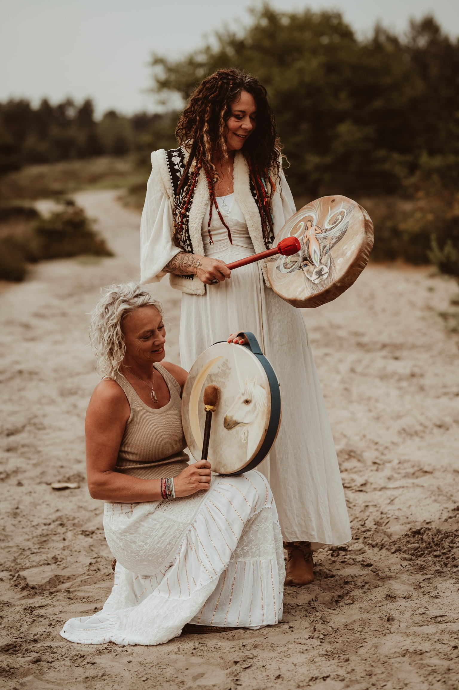 Drum Sisters of the moon retreat